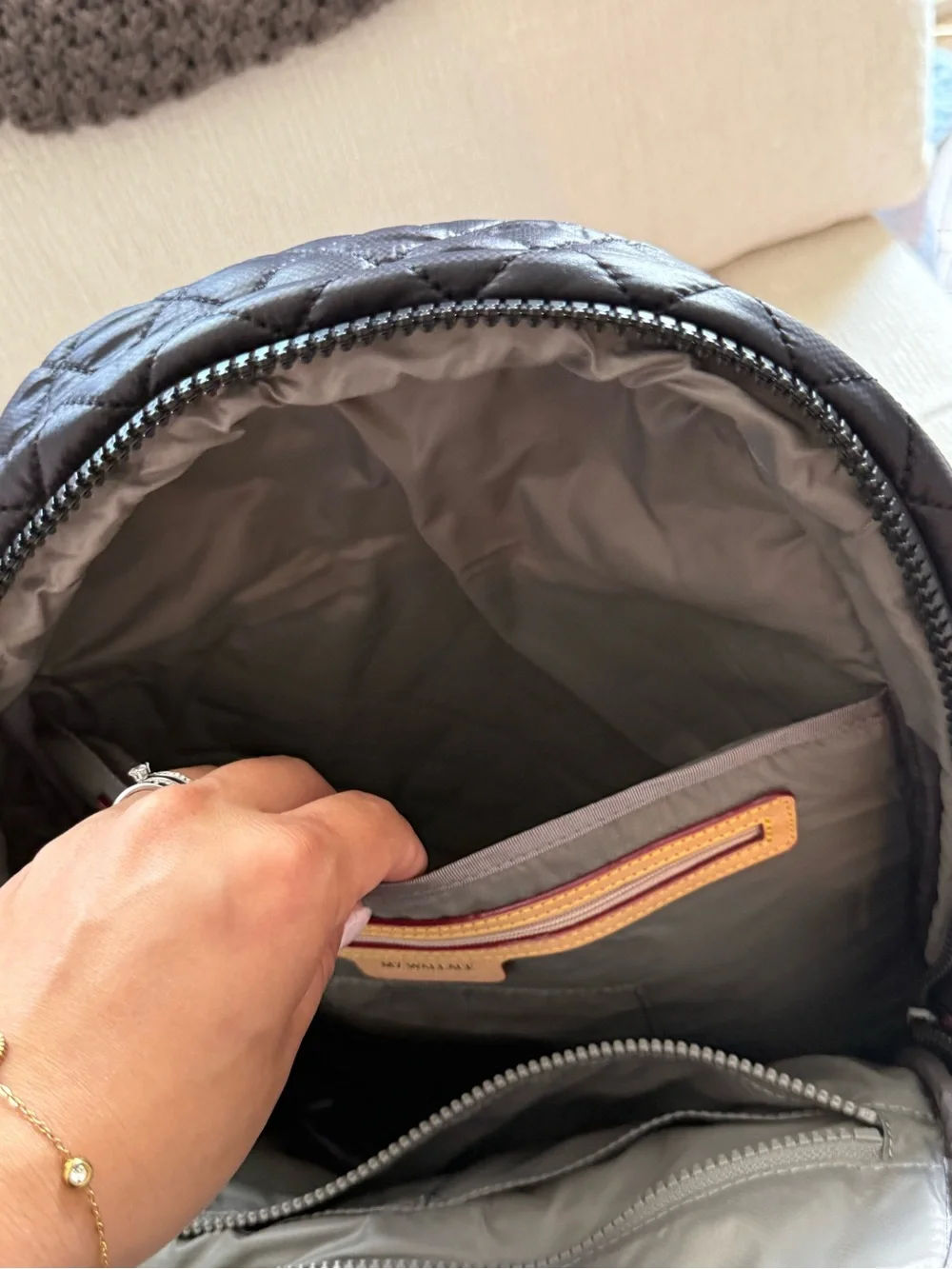 MZ Wallace Metro Backpack II- Black